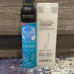 Volume Lift Dry Texture Spray And Leave In Conditioner Bundle